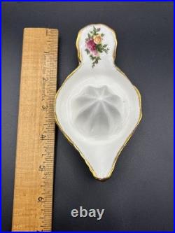 Vintage Royal Albert Old Country Roses Small Juicer Rare HTF