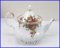 Vintage Royal Albert Old Country Roses Tea set 4 Piece Bone China England
