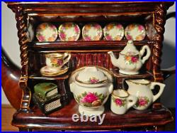 Vintage Royal Albert(old Country Rose) Welsh Dresser Tea Pot 1996 Vintage Royal Albert(old Country Rose) Welsh Dresser Tea Pot 1996