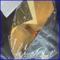 Vtg New Royal Albert Old Country Roses 6 Gold Plated forks 1 cake server Set