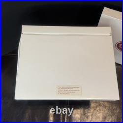 Vtg New Royal Albert Old Country Roses 6 Gold Plated forks 1 cake server Set