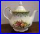 Vtg_Old_Country_Roses_Royal_Albert_Large_Teapot_RARE_discontinued_Green_Trim_01_uy