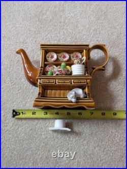 Vtg teapot Royal Albert handcrafted by Cardew Old Country Roses unique/rare